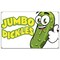 Signmission Jumbo Pickles Banner Heavy Duty 13 Oz Vinyl with Grommets Single Sided B-60 Jumbo Pickles - alternate 1
